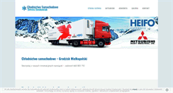 Desktop Screenshot of chlodnictwotransportowe.pl