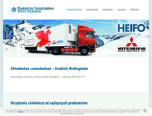 Tablet Screenshot of chlodnictwotransportowe.pl